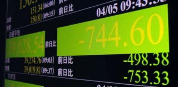 受日元走强影响，日经指数下跌2%